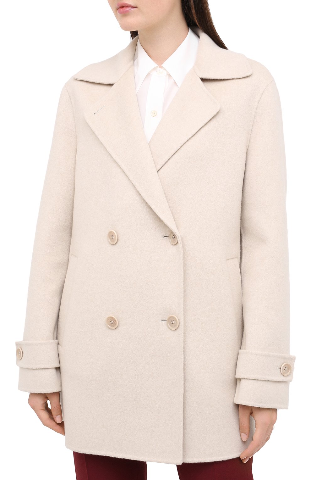 Кашемировое пальто с мехом норки LORO PIANA, арт. FAL2213, фото 6