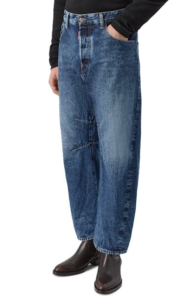 Джинсы kawaii DSQUARED2 синего цвета по цене 78700 руб., арт. S74LB1954/S30839, фото 3 Джинсы kawaii DSQUARED2, арт. S74LB1954/S30839, фото 3