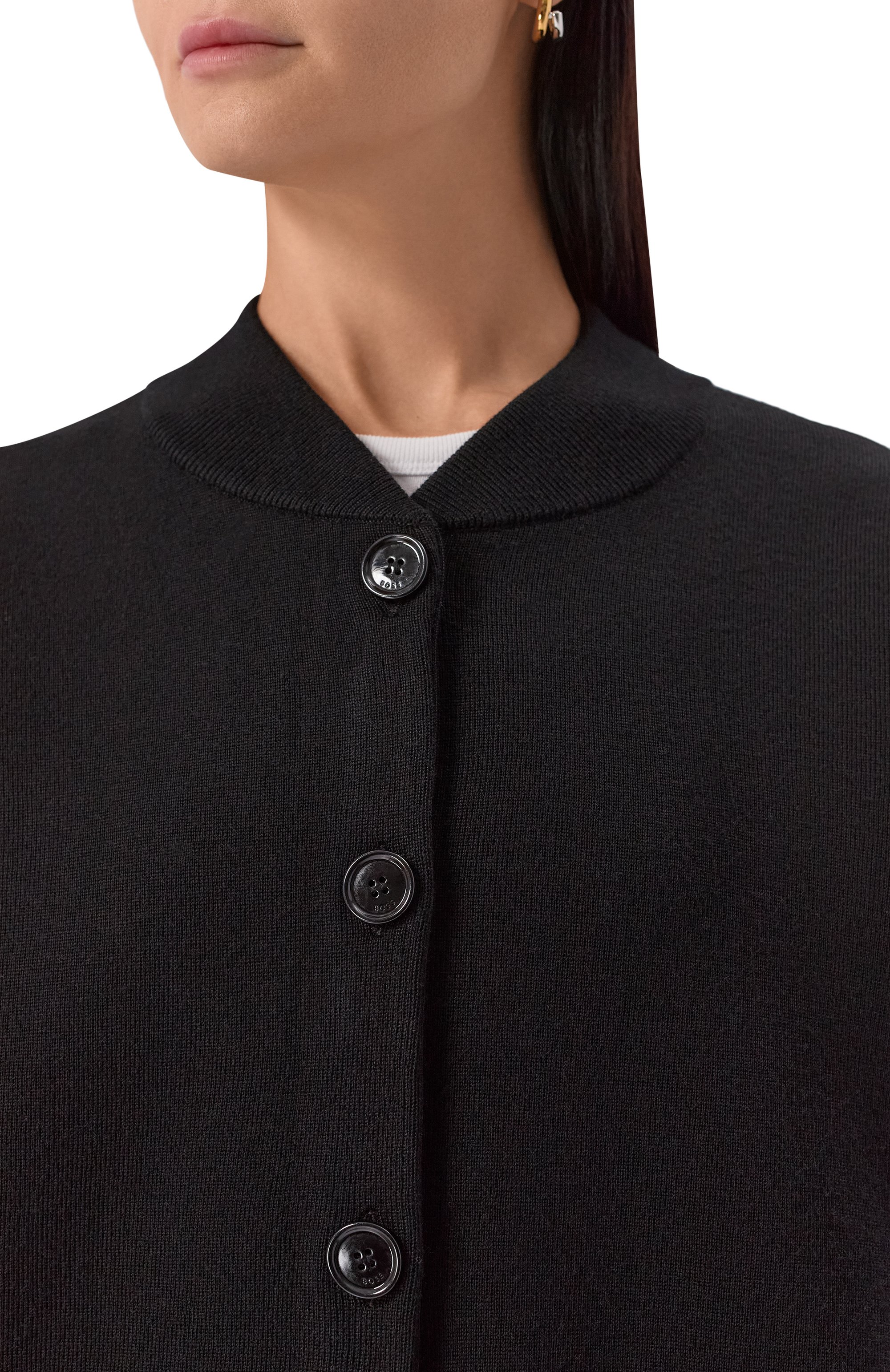 Шерстяной кардиган BOSS, арт. 50543544, фото 5