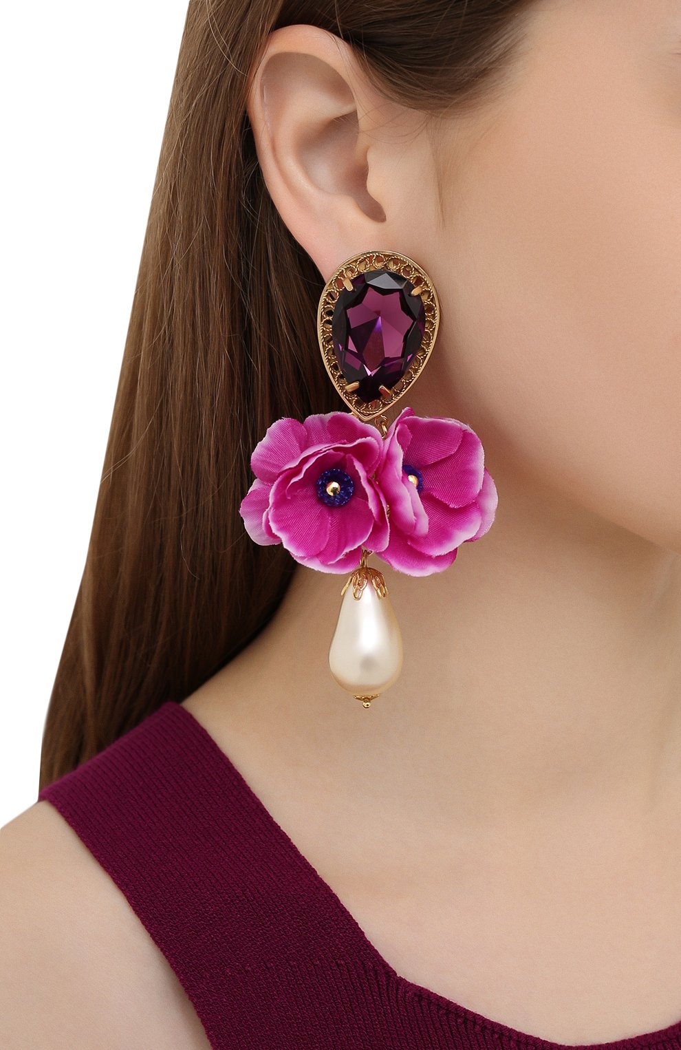 Клипсы DOLCE & GABBANA, арт. WEN4F4/W1111, фото 2