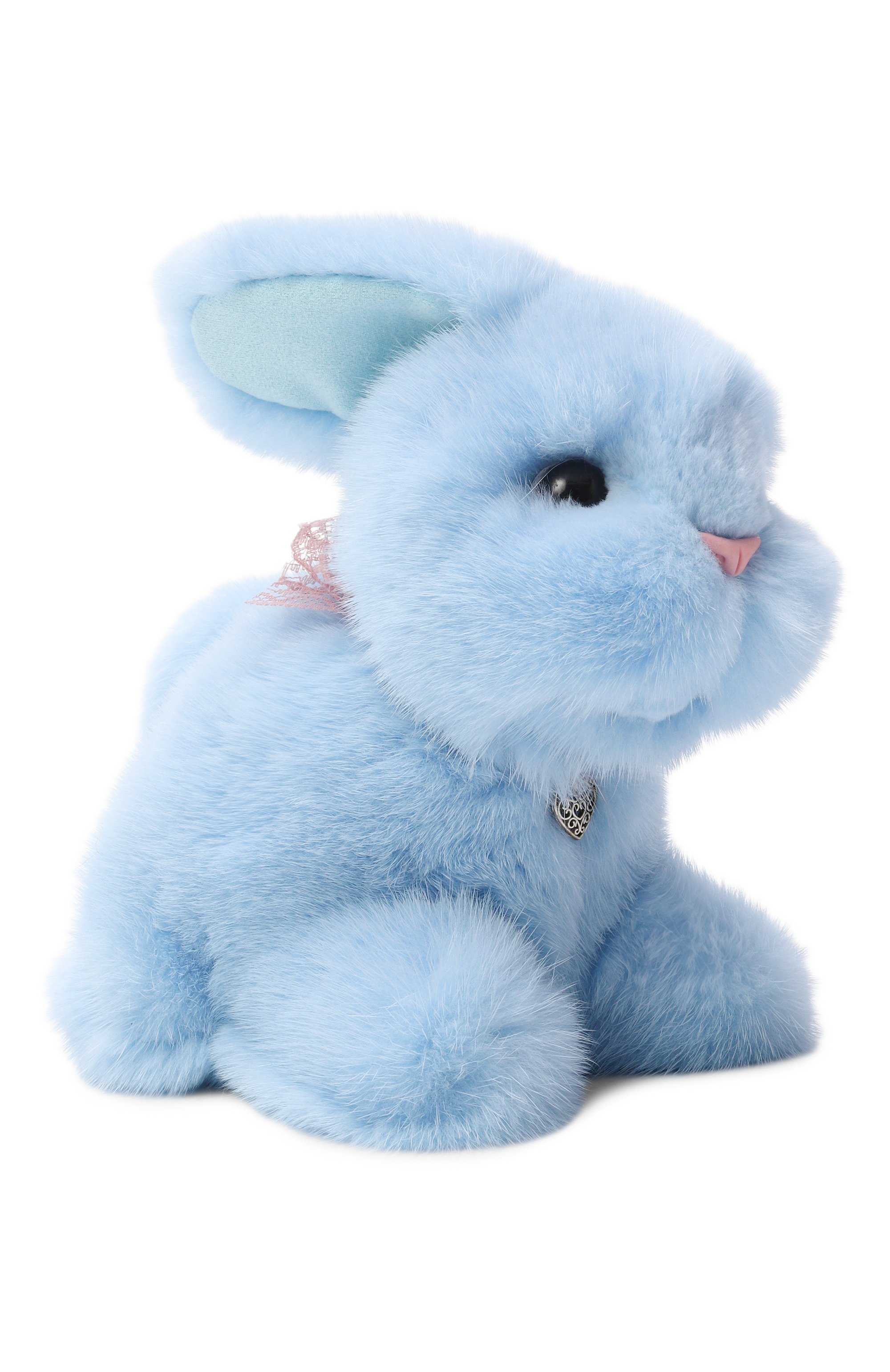 Мягкая игрушка кролик из норки CAROLON, арт. МИ-25-ПД-01, фото 2