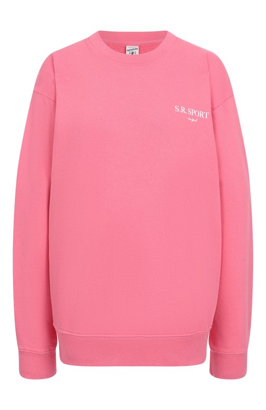 Хлопковый свитшот Sporty and Rich ST071612201P139 Розовый ST071612201P139