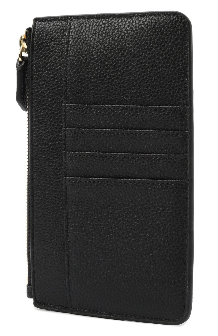 Женский футляр для кредитных карт EMPORIO ARMANI черного цвета, арт. EW000543/AF11953 | Фото 2 (Нос: Не проставлено; Материал: Экокожа)