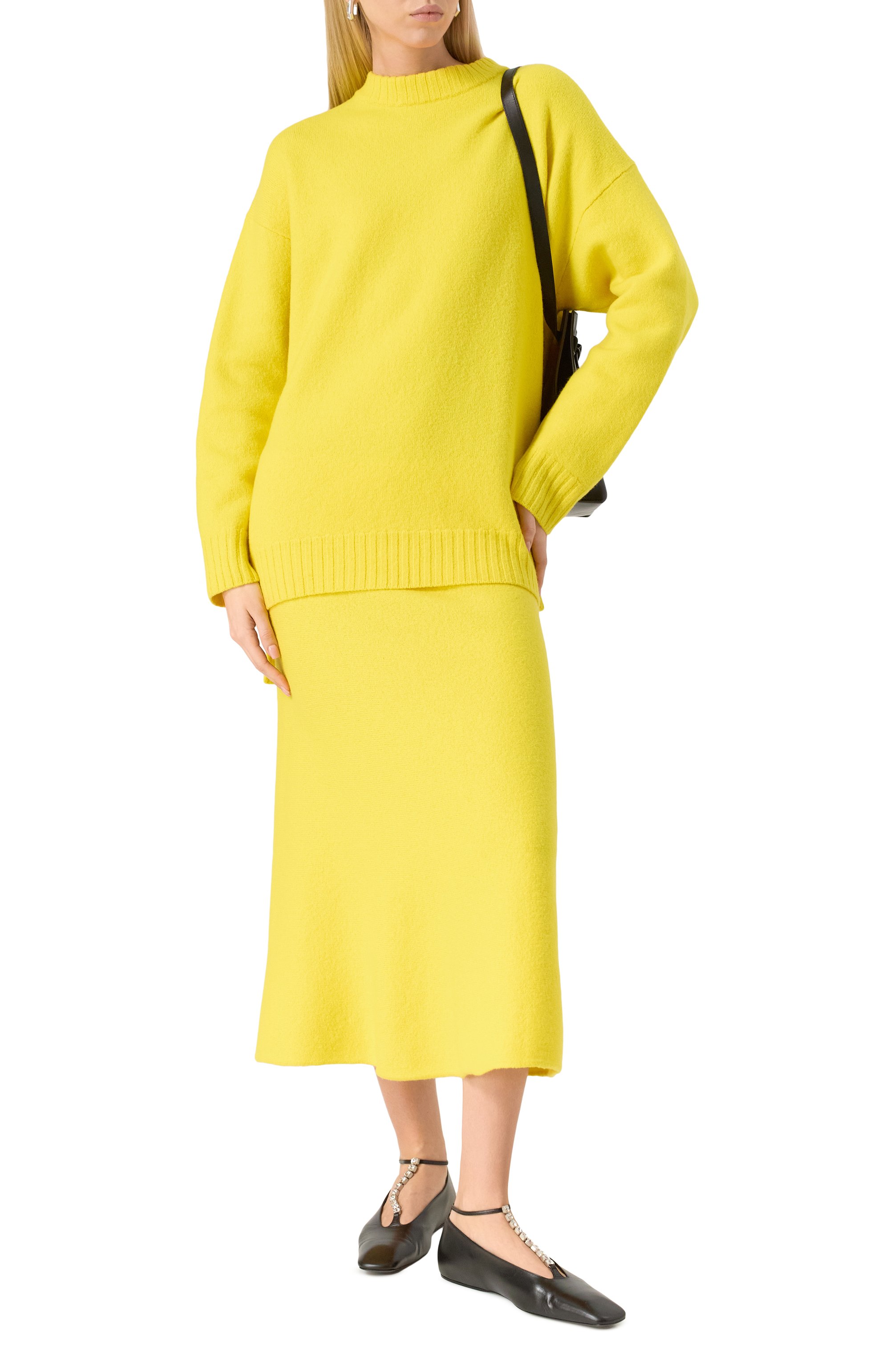 Шерстяная юбка JIL SANDER, арт. J02MA0248/J14506, фото 2