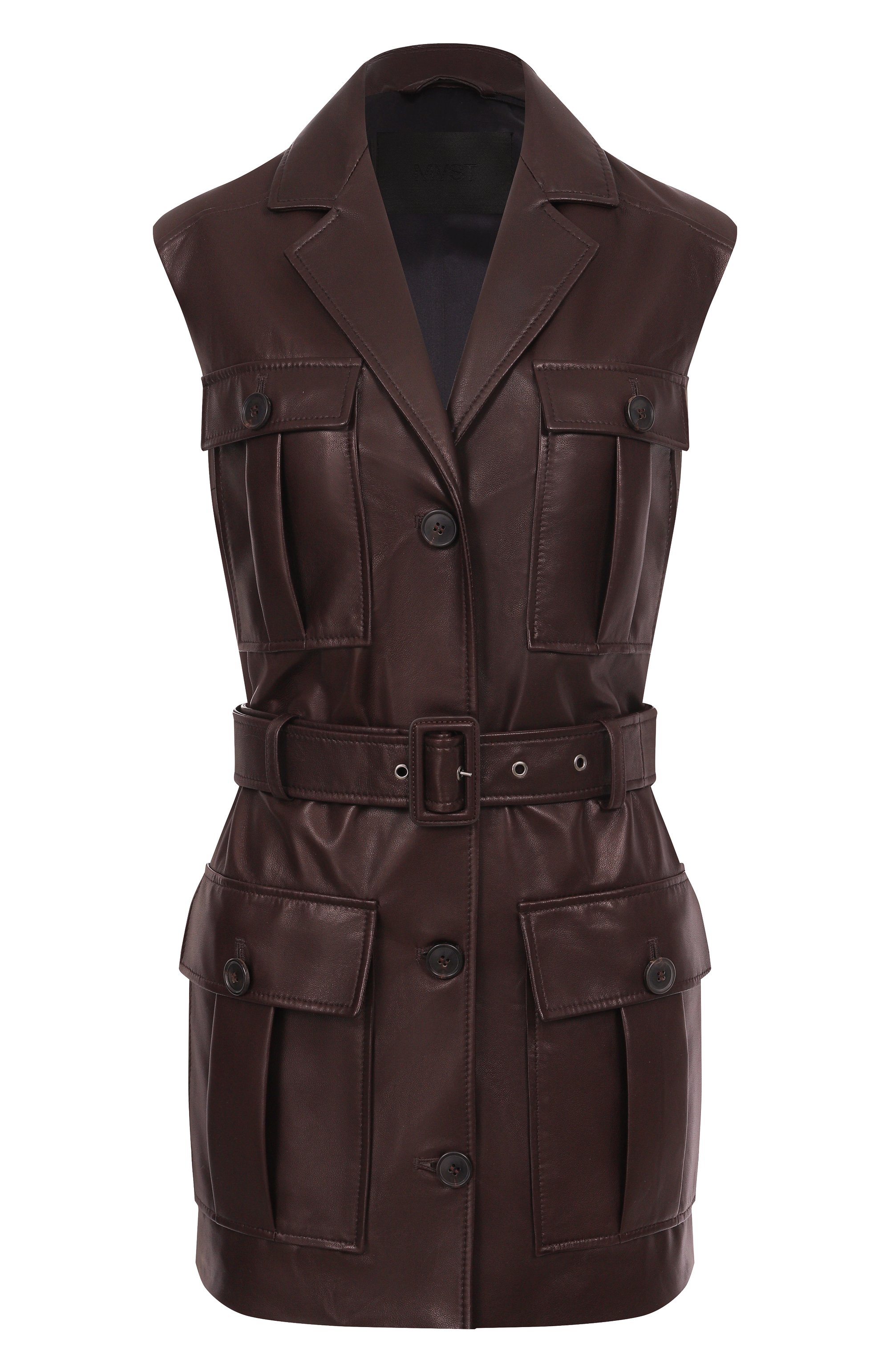 Кожаный жилет MVST, арт. 34307/36-44, фото 1