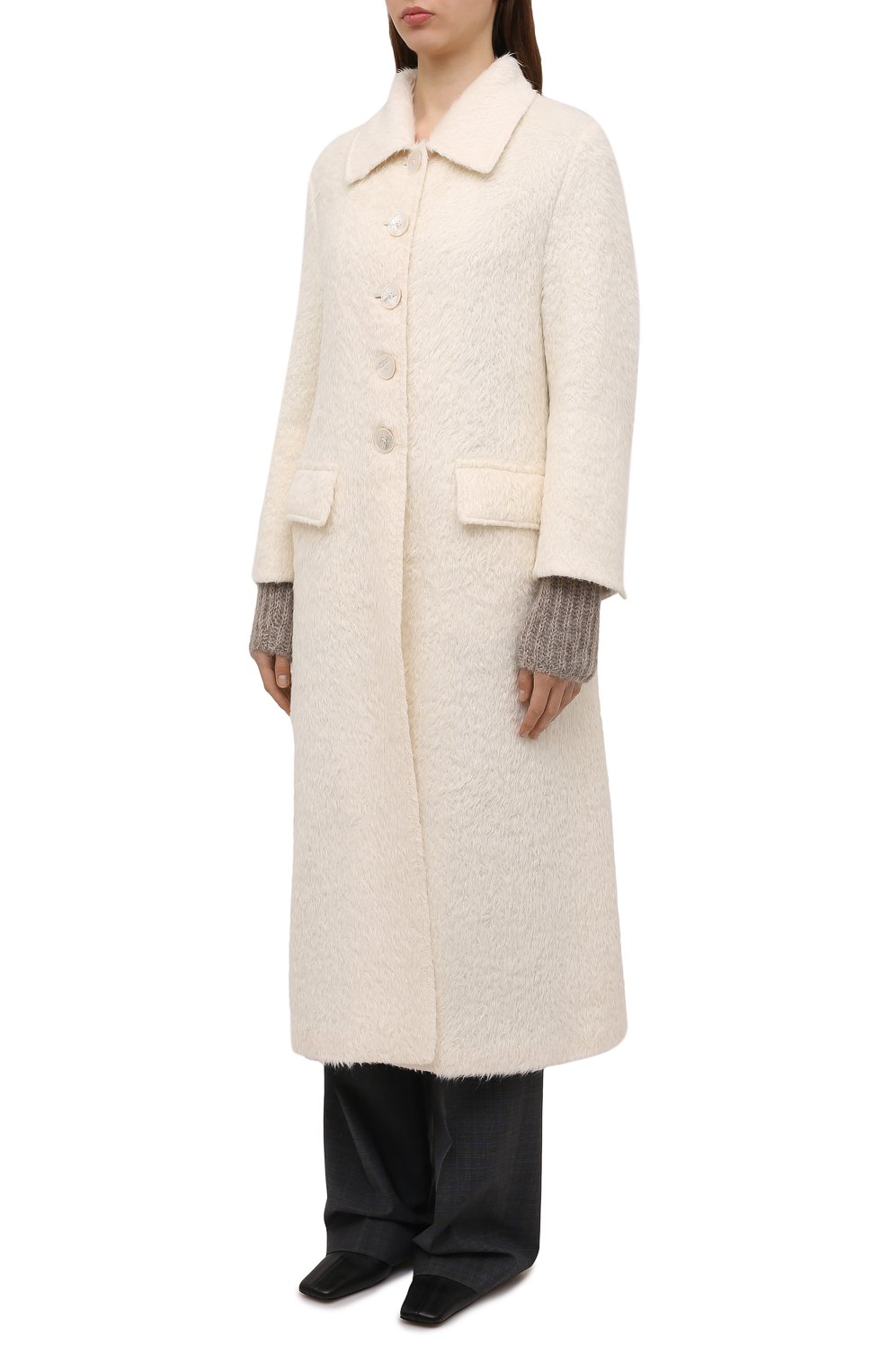 Шерстяное пальто MIU MIU, арт. MS1874-122-F0018, фото 3