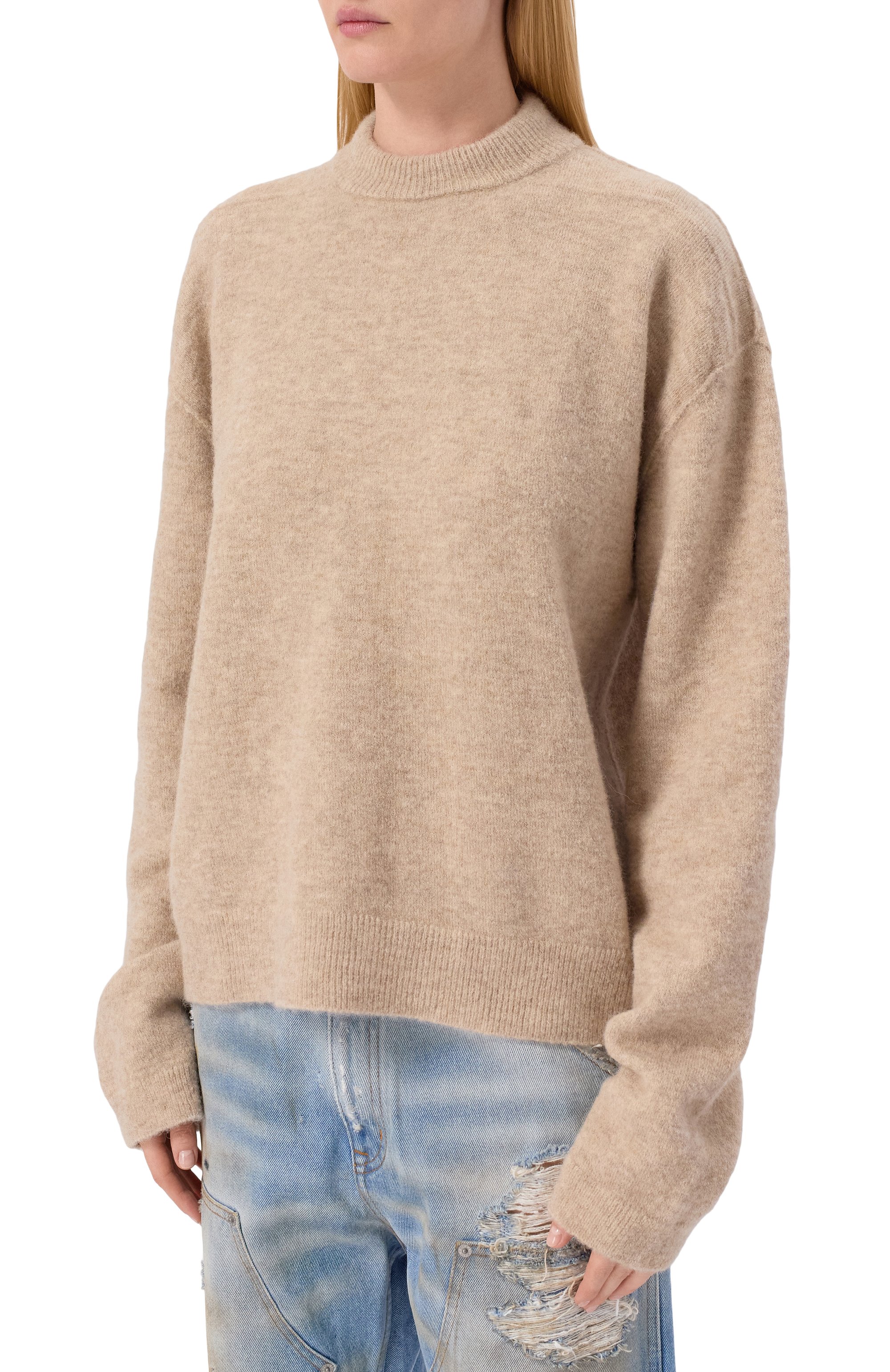 Шерстяной свитер RICK OWENS, арт. RP02E4655/KWP, фото 3