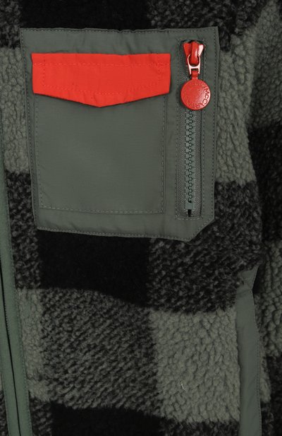 Куртка из экомеха STELLA MCCARTNEY зеленого цвета по цене 24500 руб., арт. TX2Q67, фото 3 Куртка из экомеха STELLA MCCARTNEY, арт. TX2Q67, фото 3