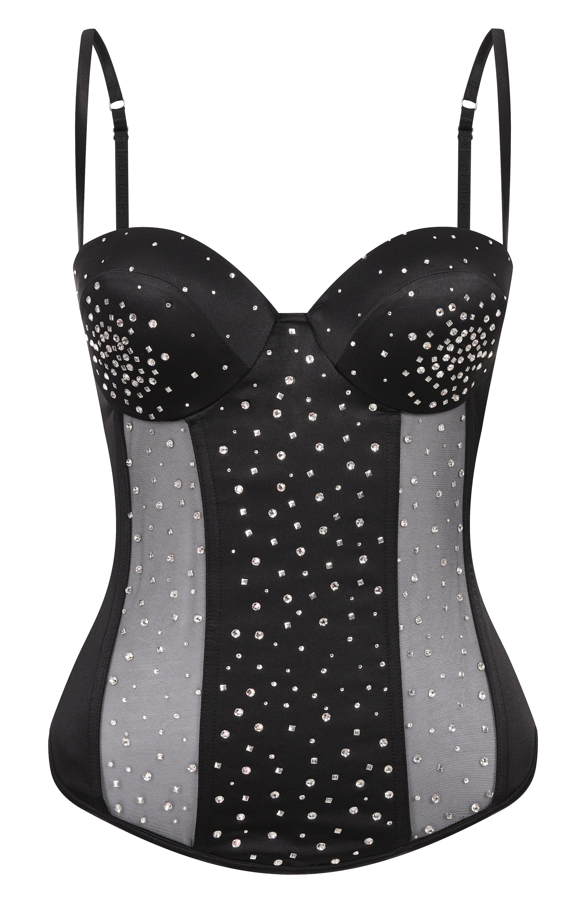 Шелковый корсет с отделкой кристаллами swarovski I.D. SARRIERI, арт. M56872, фото 1