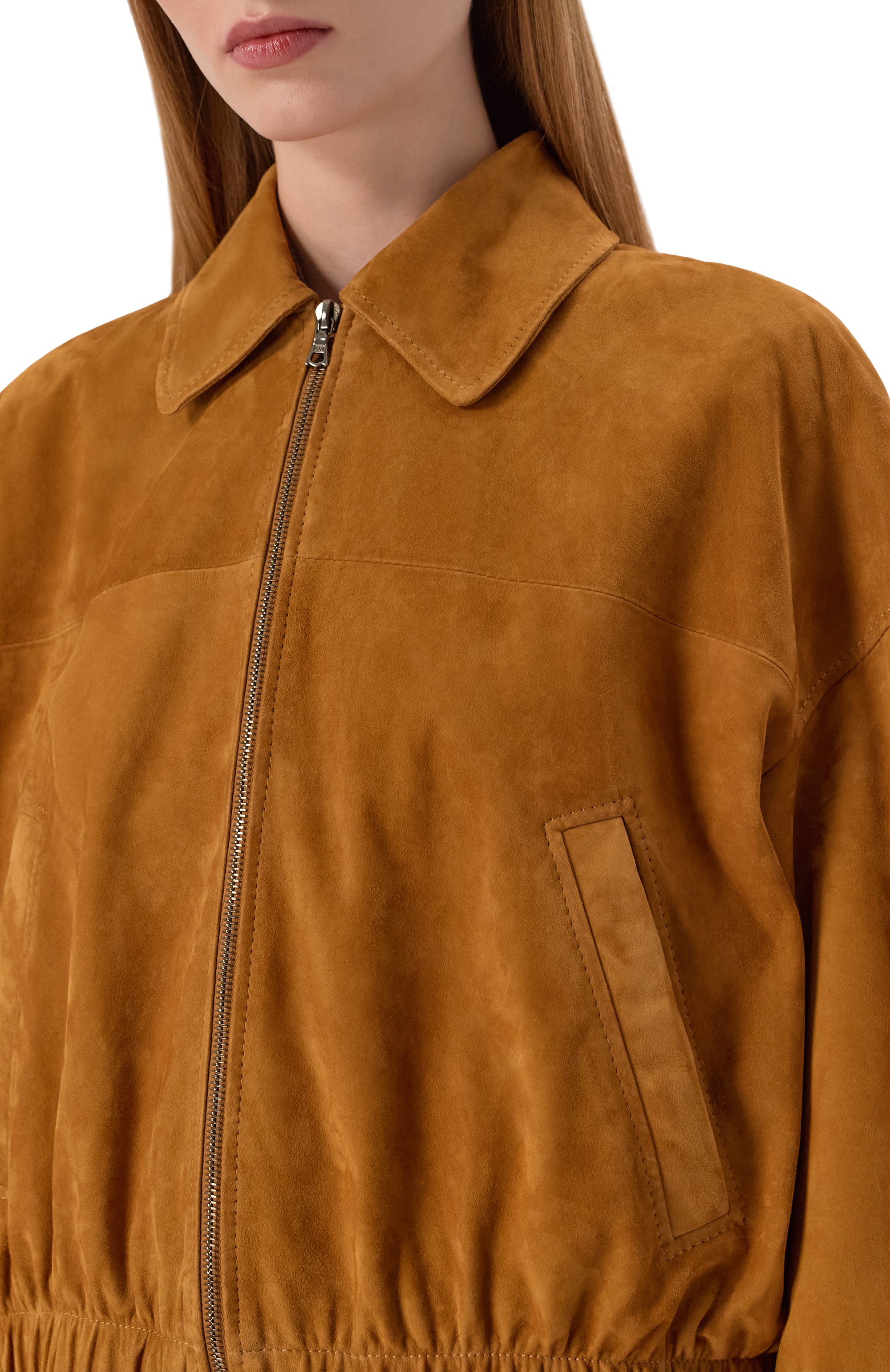 Замшевый бомбер MASLOV, арт. MZK07, фото 5