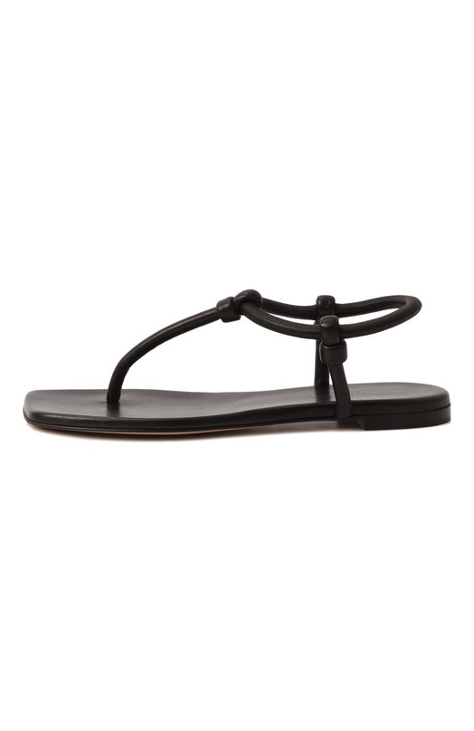 Кожаные сандалии Juno Gianvito Rossi G32395.05CU0.NAPNER0 Чёрный  G32395.05CU0.NAPNER0 Фото 4