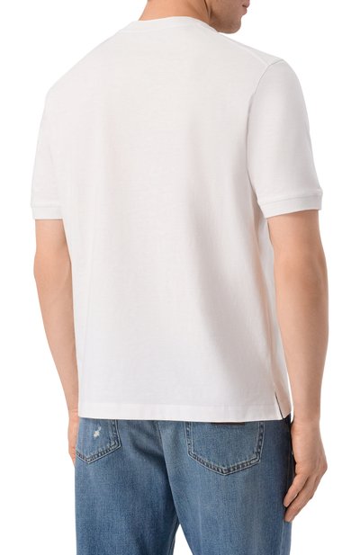 Хлопковая футболка CANALI, арт. T0930/MJ02435, фото 4