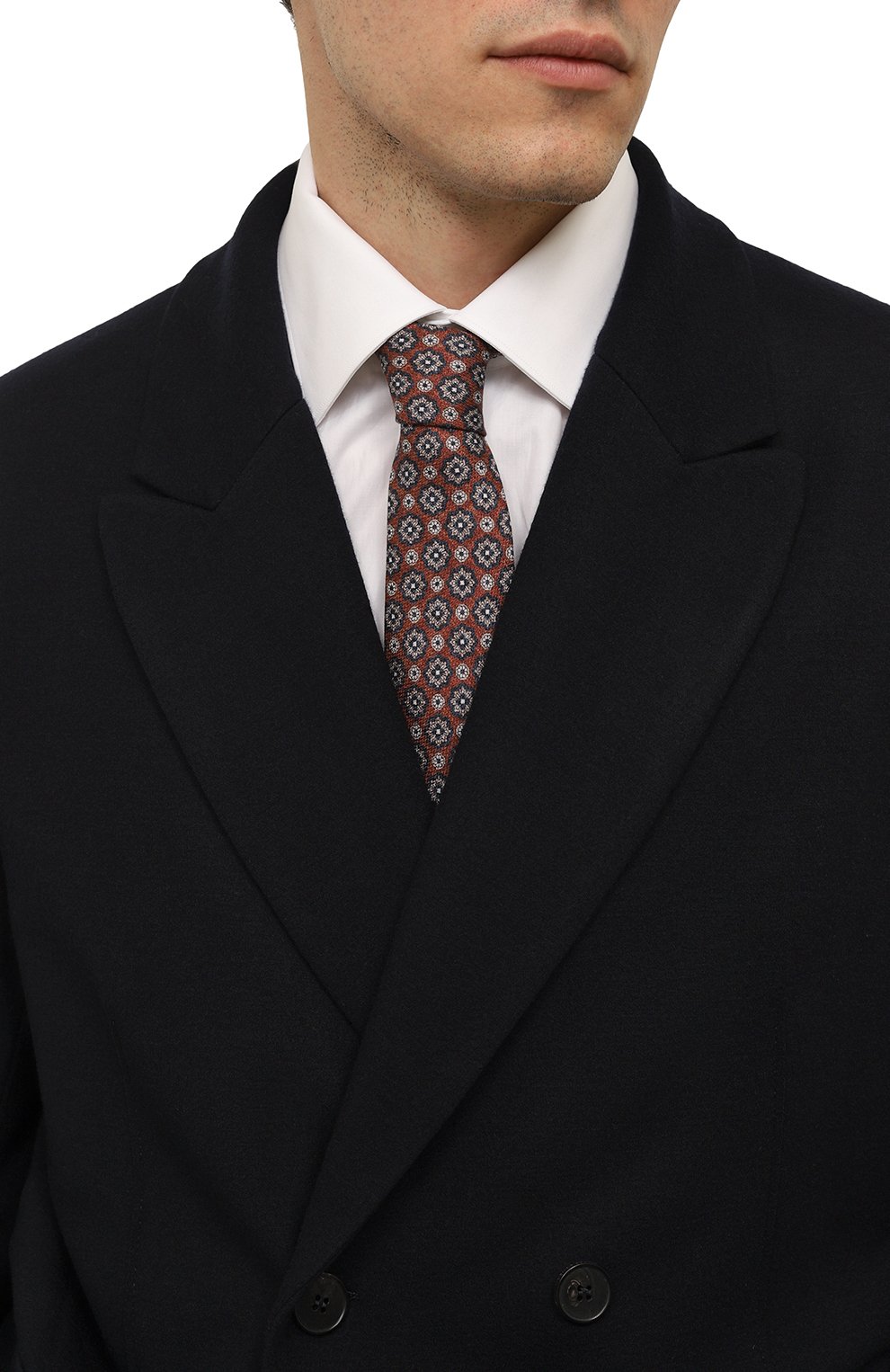 Шелковый галстук KITON, арт. UCRVKPC07H12, фото 2