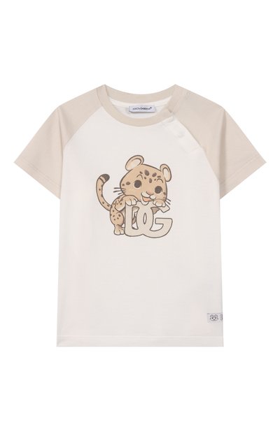 Хлопковая футболка DOLCE & GABBANA, арт. L1JTHW/G7PNJ