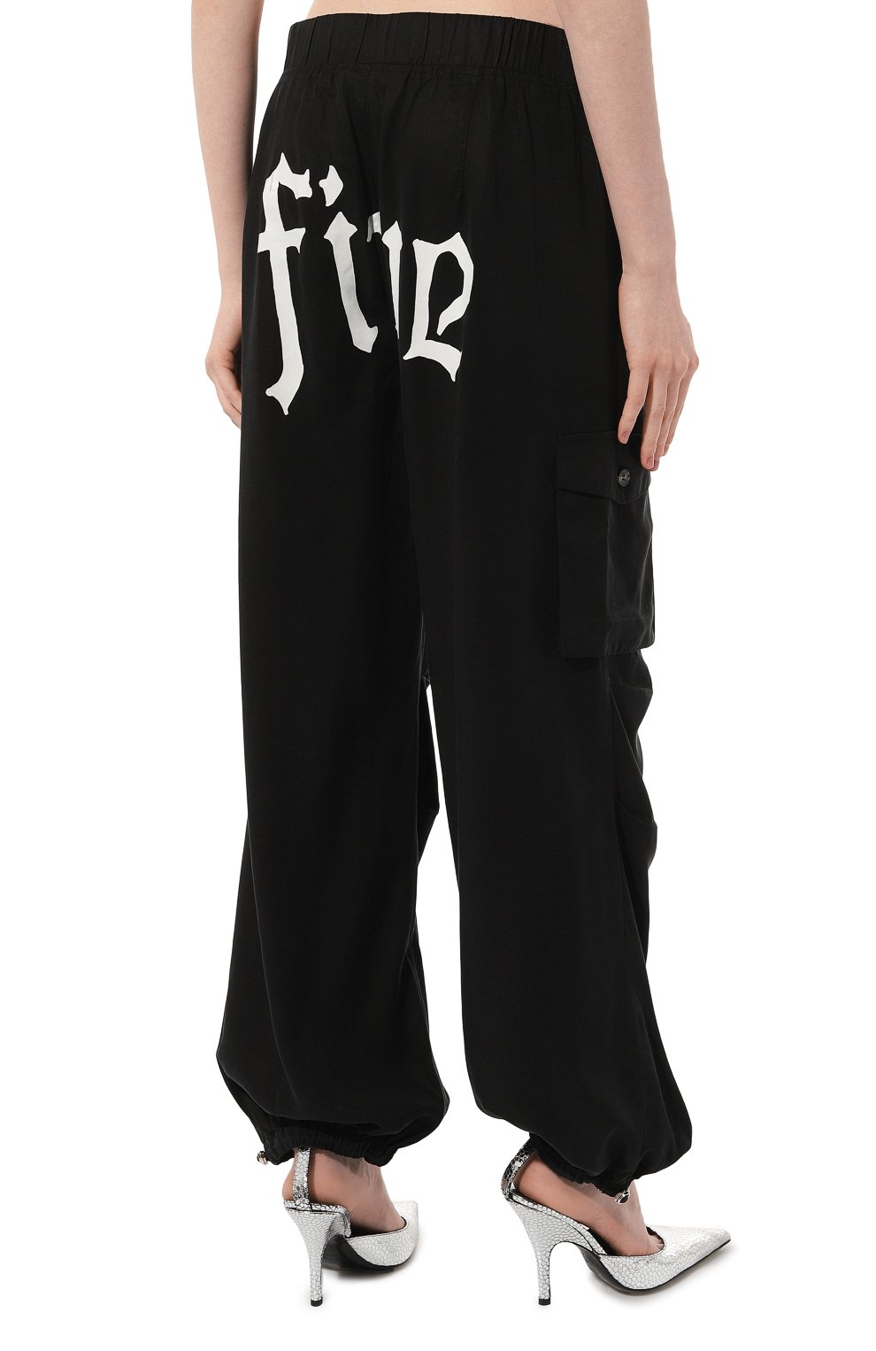 Джоггеры 5PREVIEW черного цвета по цене 23750 руб., арт. 5PWSP23024, фото 4 Джоггеры 5PREVIEW, арт. 5PWSP23024, фото 4