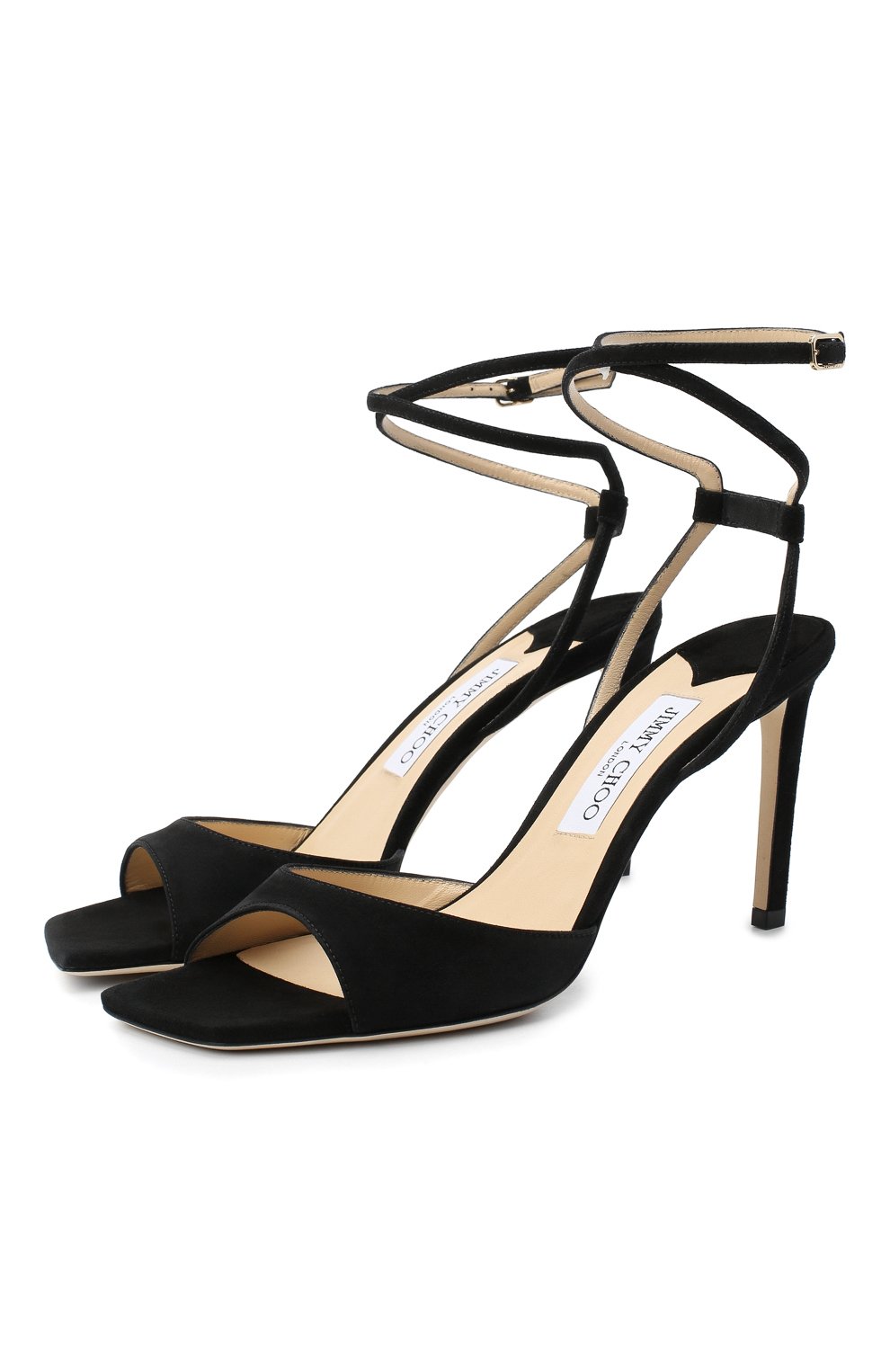 Замшевые босоножки mori 85 JIMMY CHOO, арт. M0RI 85/SUE, фото 1