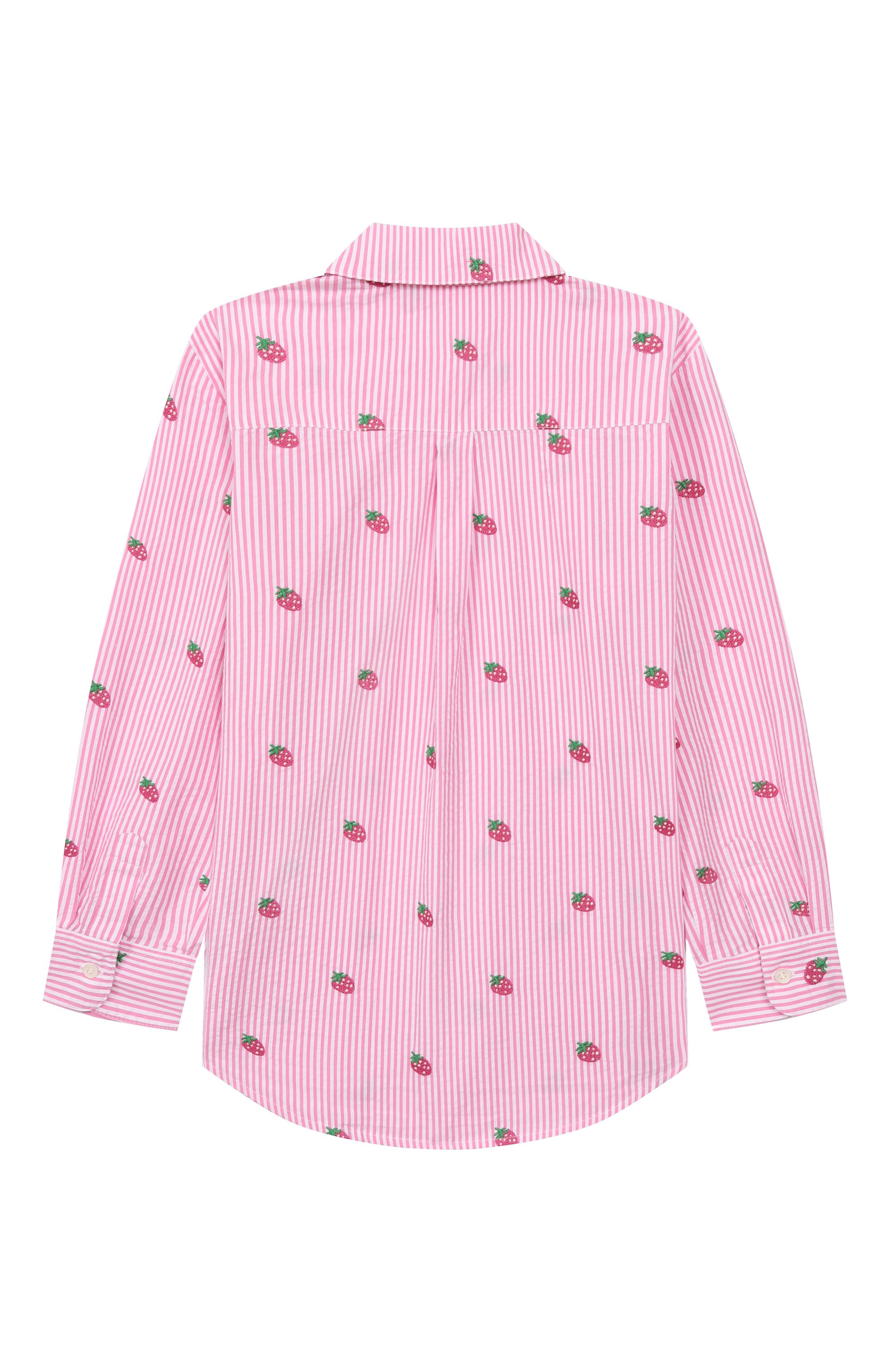 Хлопковая рубашка MC2 SAINT BARTH, арт. STBK MINI BRIGITTE/BRIG003/01921F, фото 2