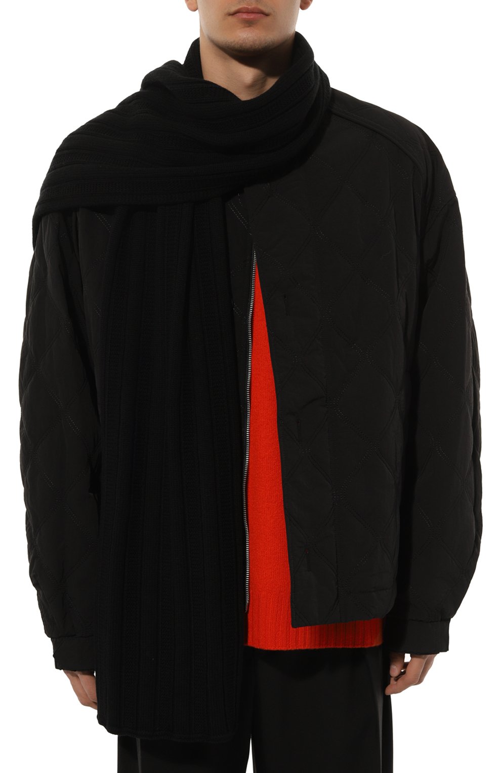 Шерстяной шарф VERSACE, арт. 1014176/1A09351, фото 3