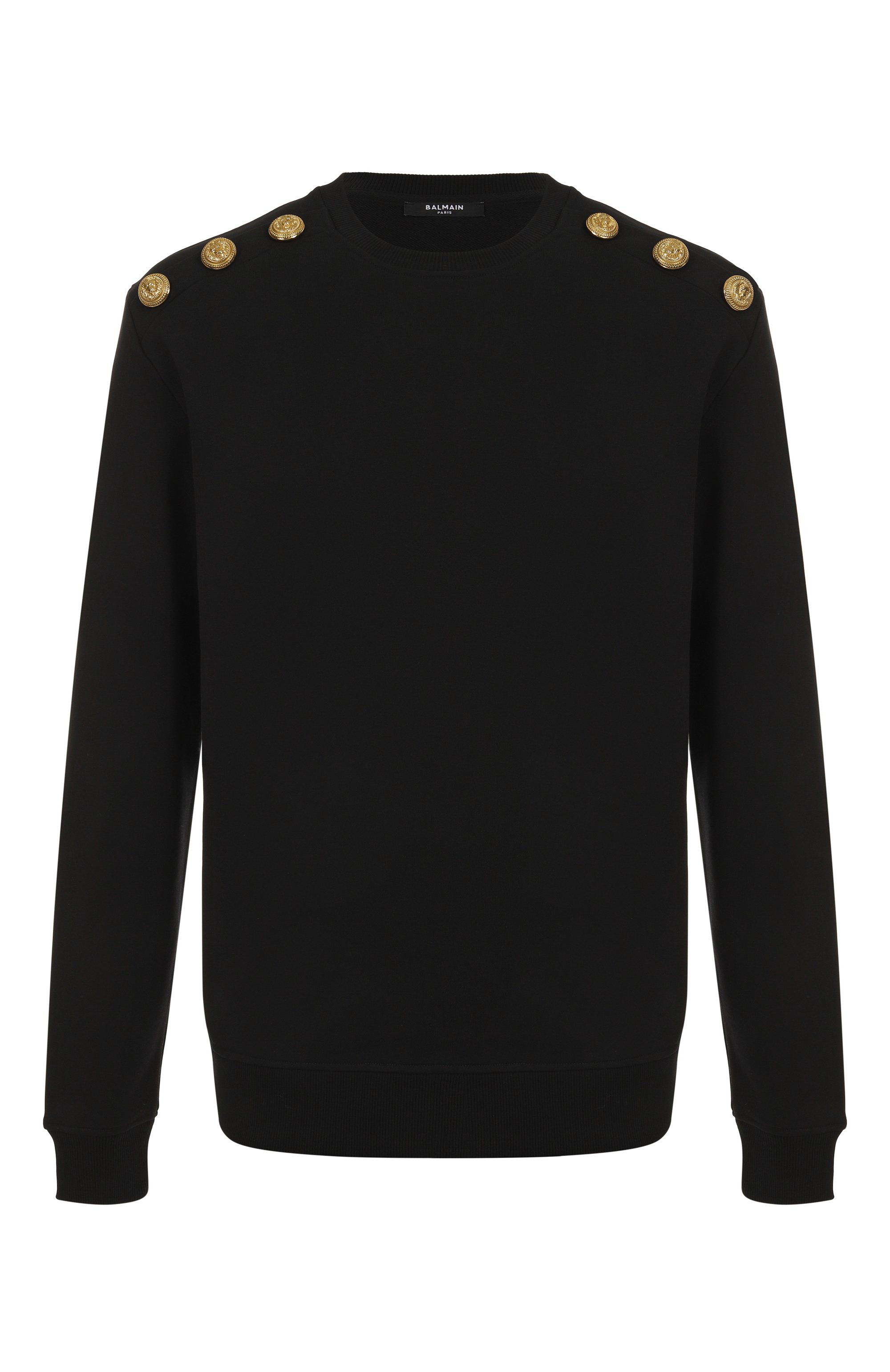 Хлопковый свитшот BALMAIN, арт. FH1JS155/JB13, фото 1