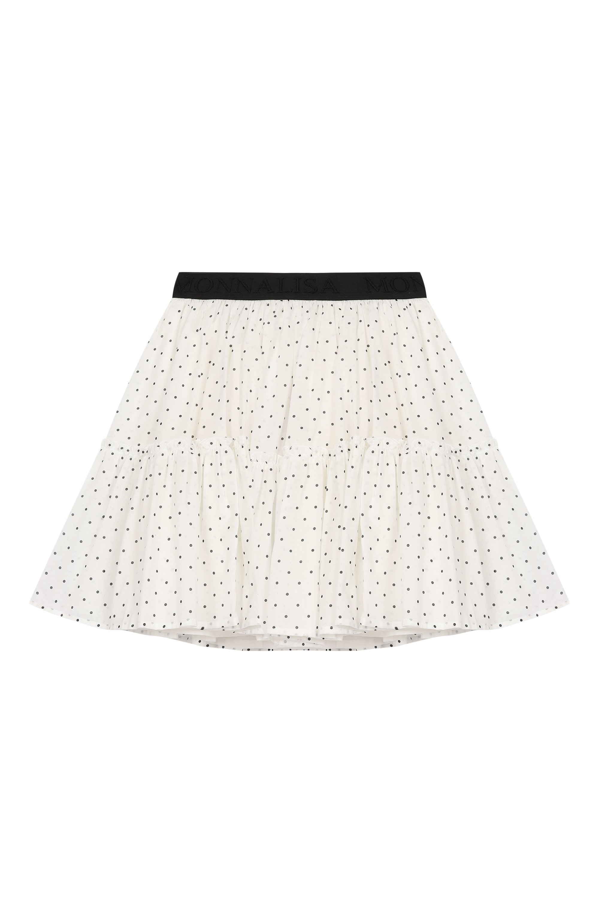 Юбка из хлопка и лиоцелла MONNALISA, арт. 11G702, фото 2