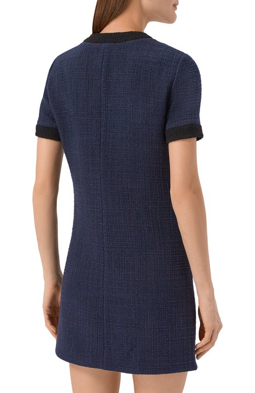Твидовое платье Gucci 853039/ZATFF Синий  853039/ZATFF Фото 3