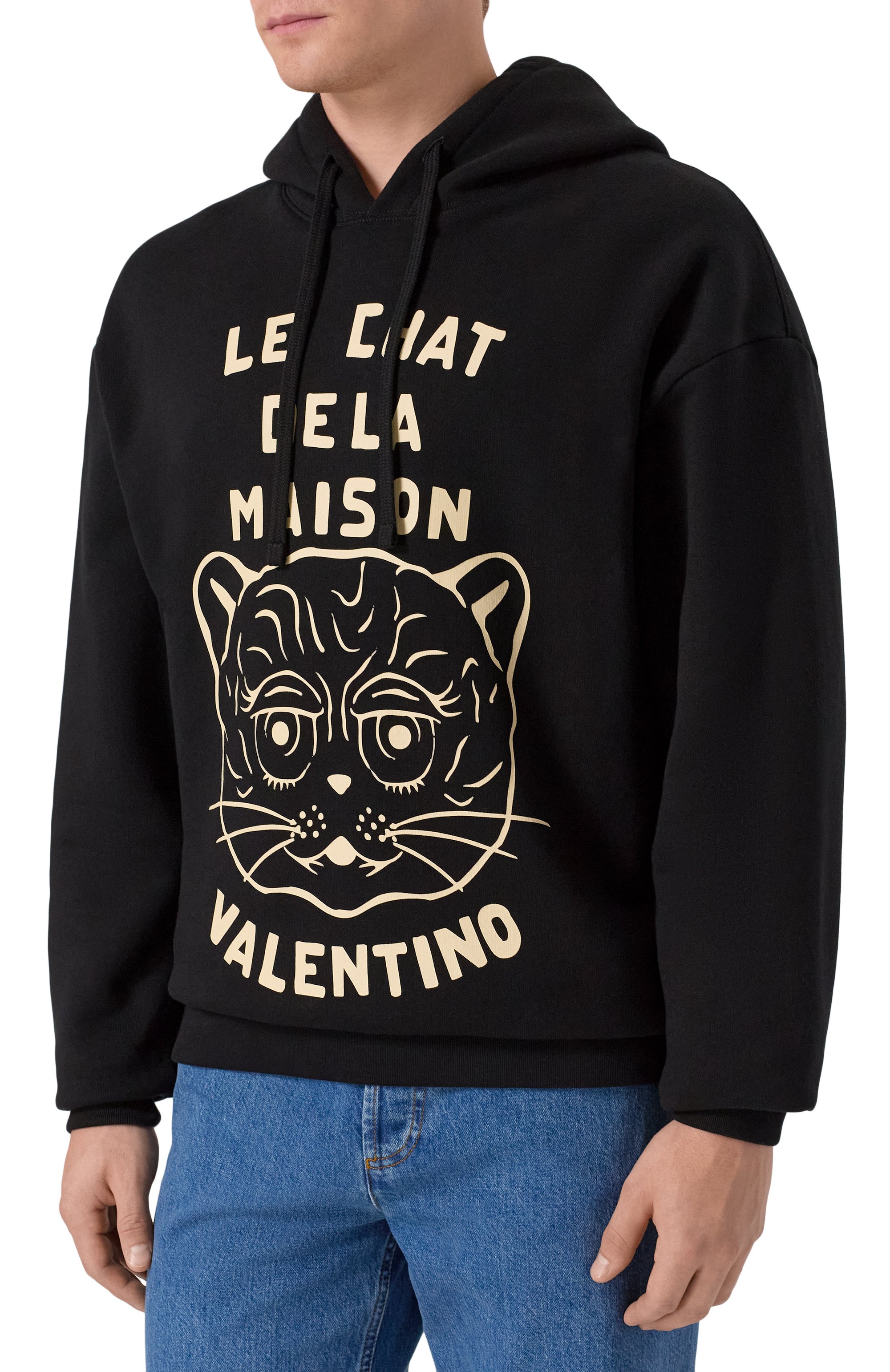 Хлопковое худи VALENTINO, арт. 7V3MF28N/B33, фото 3