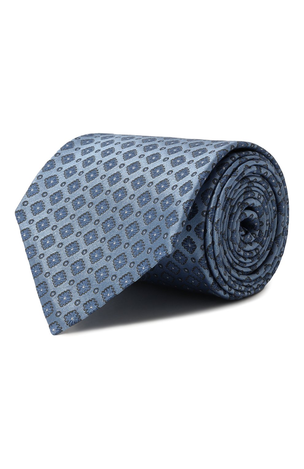 Шелковый галстук STEFANO RICCI голубого цвета по цене 31000 руб., арт. CCXL/54023, фото 1 Шелковый галстук STEFANO RICCI, арт. CCXL/54023, фото 1