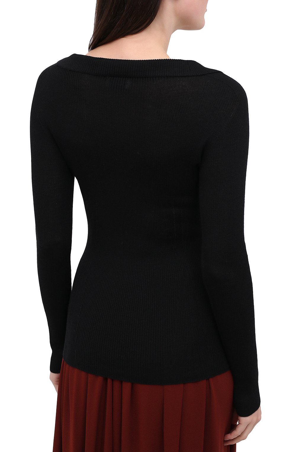 Пуловер из кашемира и шелка LANVIN, арт. RW-T0648M-MA13-H20, фото 4