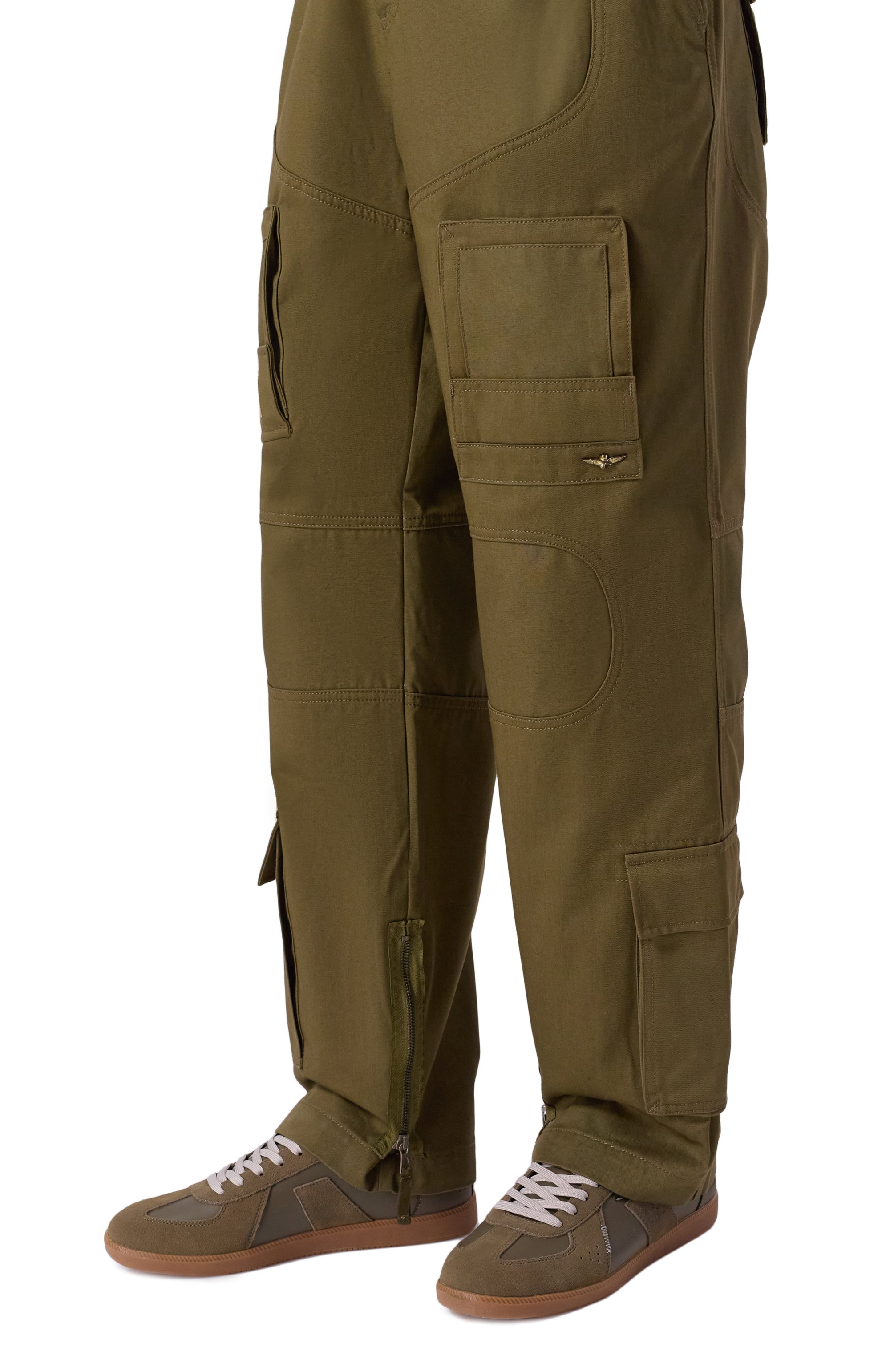 Кожаные кеды AERONAUTICA MILITARE, арт. SC0315UPL00244, фото 3