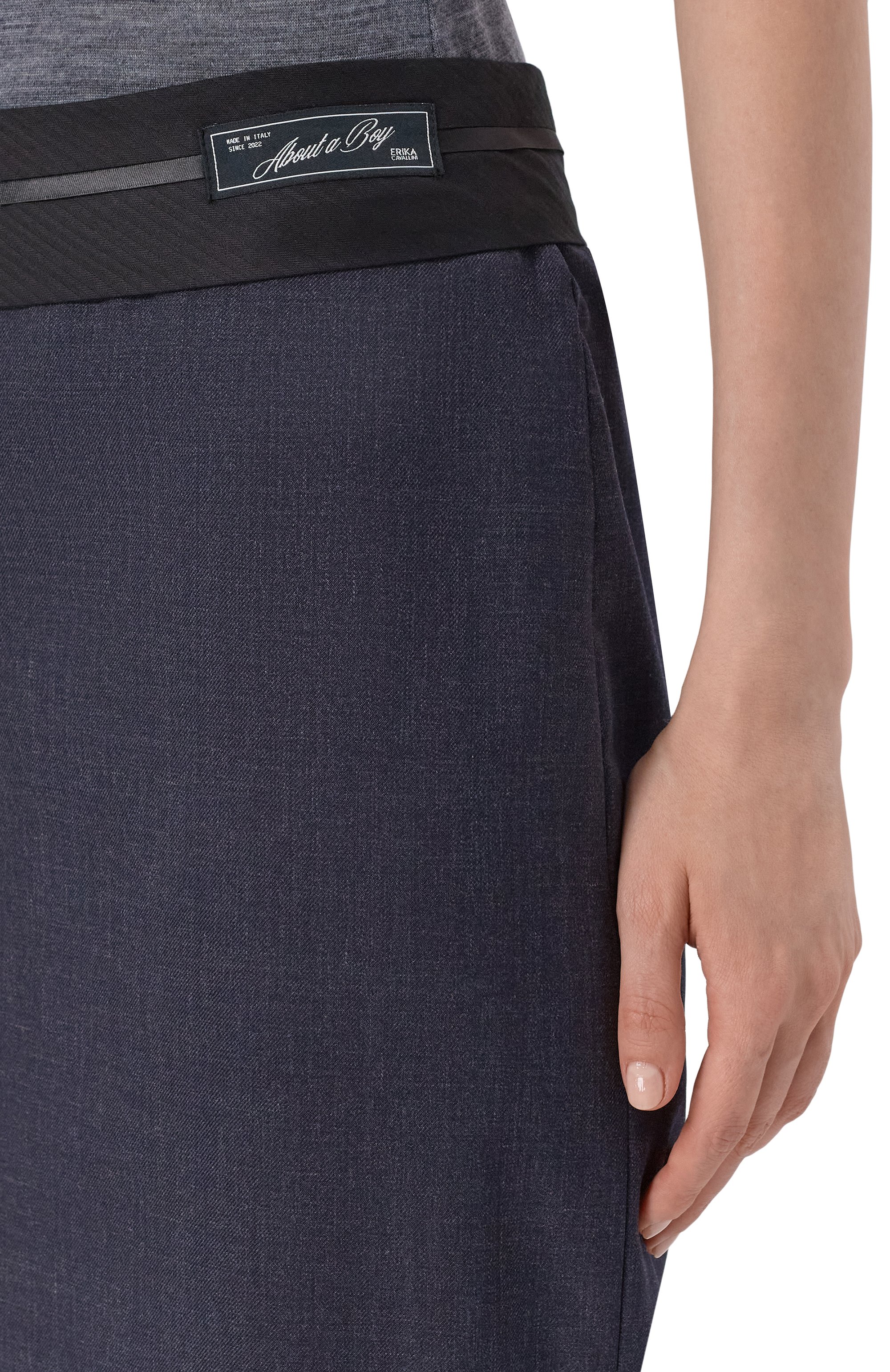 Шерстяная юбка ERIKA CAVALLINI, арт. P5WZ18, фото 5