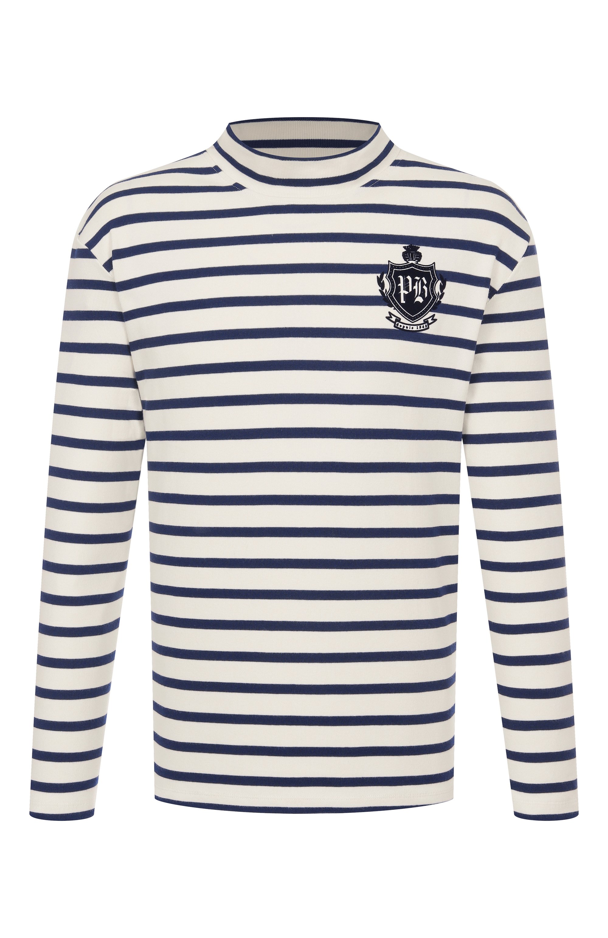 Хлопковый лонгслив BALMAIN, арт. FH0EK038/GF30, фото 1