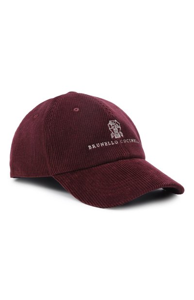 Мужская вельветовая бейсболка BRUNELLO CUCINELLI, арт. MY4999850W