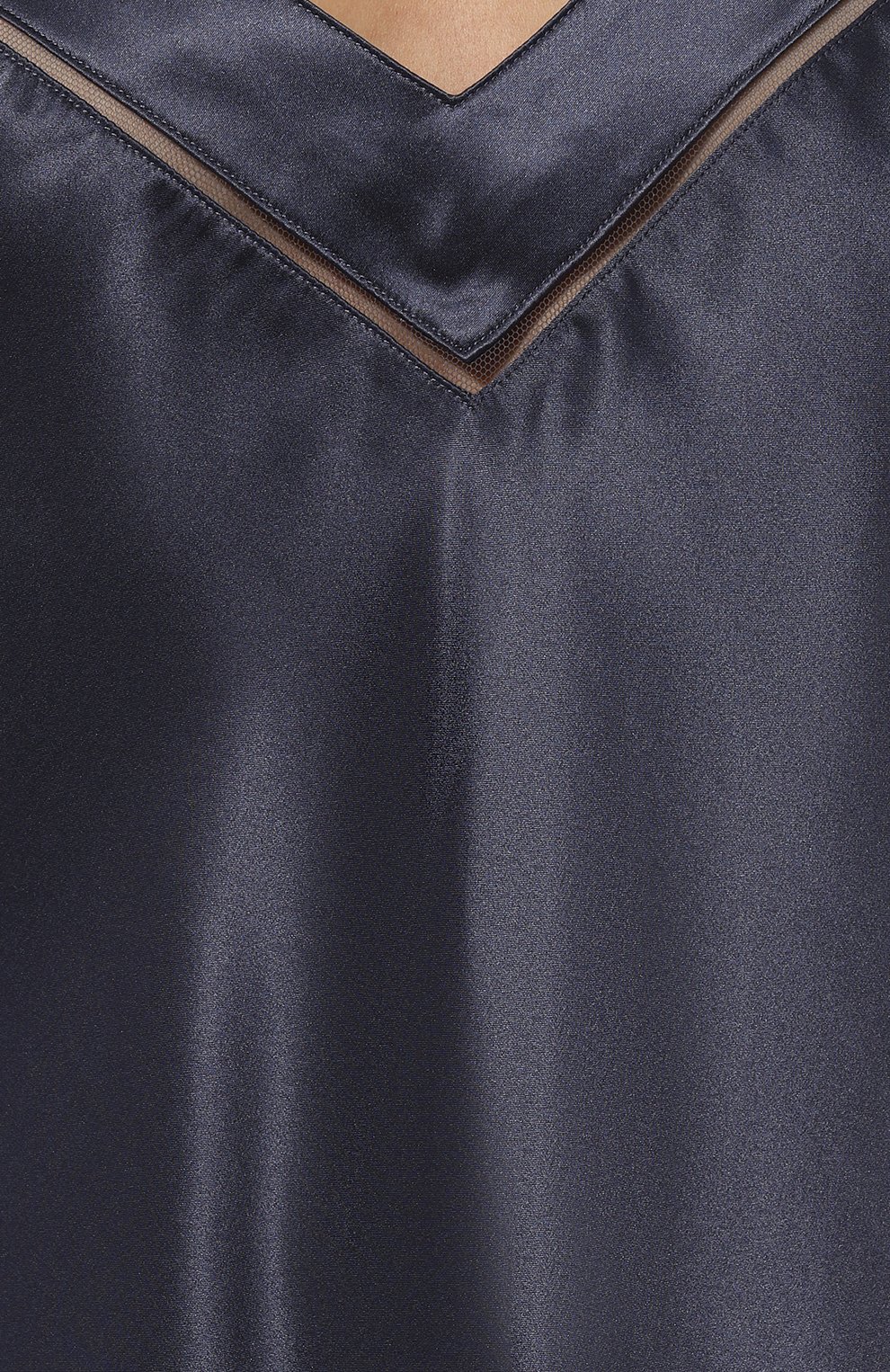 Шелковая пижама SIMONE PERELE синего цвета по цене 46000 руб., арт. 17F900-15B660, фото 7 Шелковая пижама SIMONE PERELE, арт. 17F900-15B660, фото 7