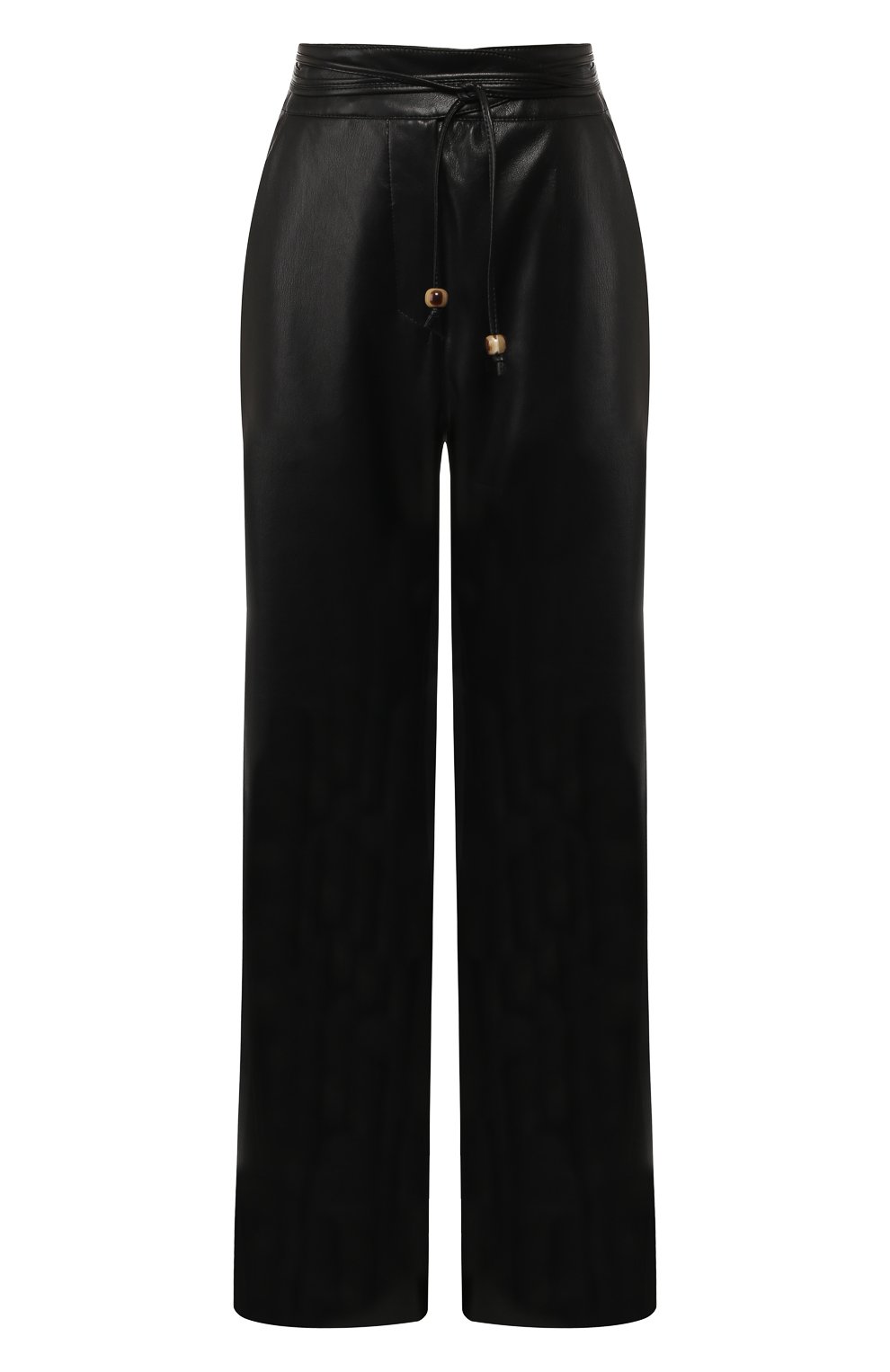 Брюки NANUSHKA черного цвета по цене 58100 руб., арт. CHIM0_BLACK_VEGAN LEATHER, фото 1 Брюки NANUSHKA, арт. CHIM0_BLACK_VEGAN LEATHER, фото 1