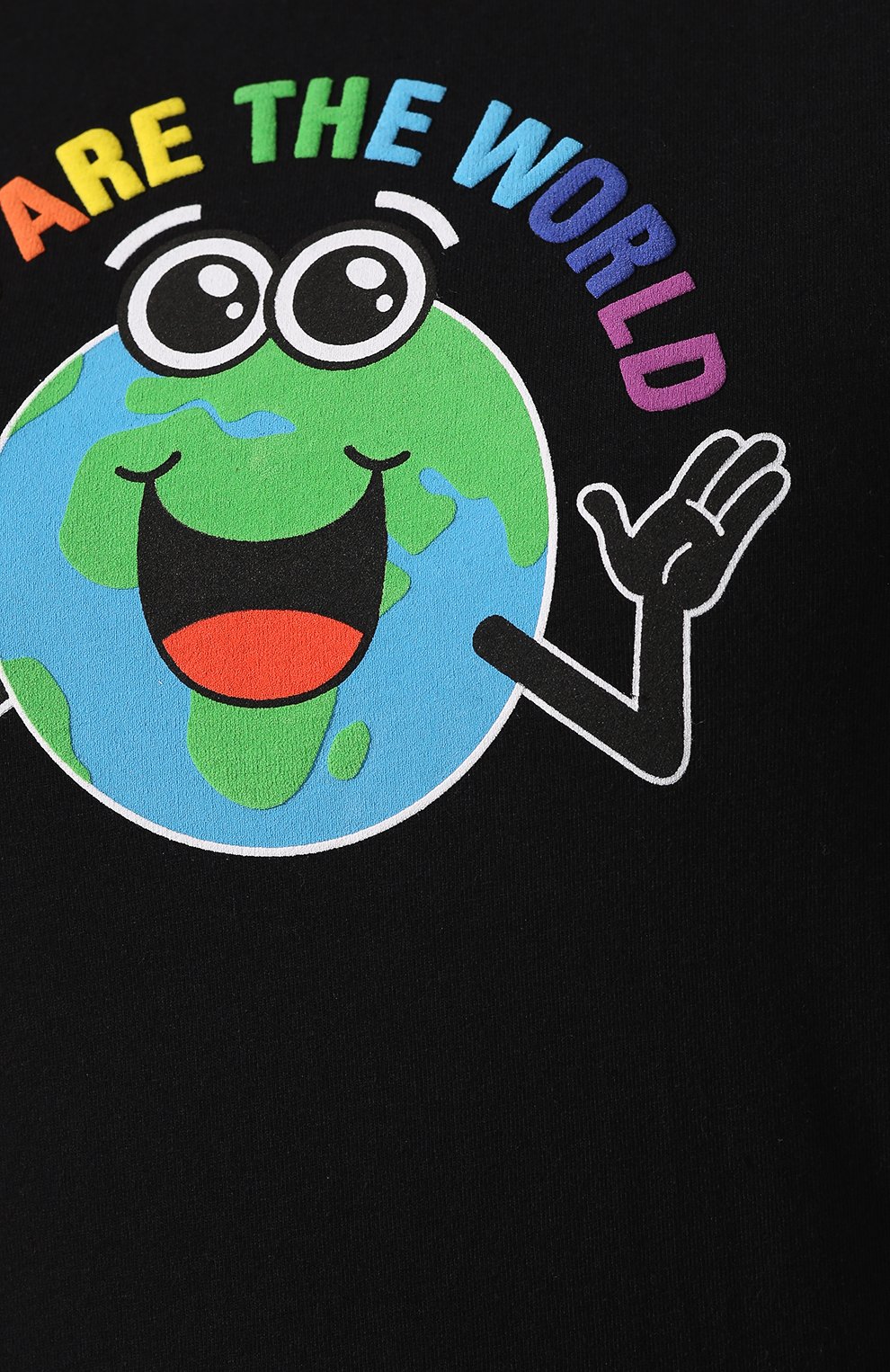 Хлопковая футболка BALENCIAGA черного цвета по цене 54900 руб., арт. 556087/TDV18, фото 5 Хлопковая футболка BALENCIAGA, арт. 556087/TDV18, фото 5