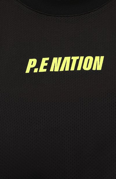 Майка P.E. NATION черного цвета по цене 5225 руб., арт. 21PE1W052, фото 5 Майка P.E. NATION, арт. 21PE1W052, фото 5