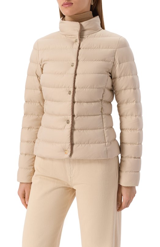 Пуховая куртка Herno PI002102D/12414Z Бежевый  PI002102D/12414Z Фото 3
