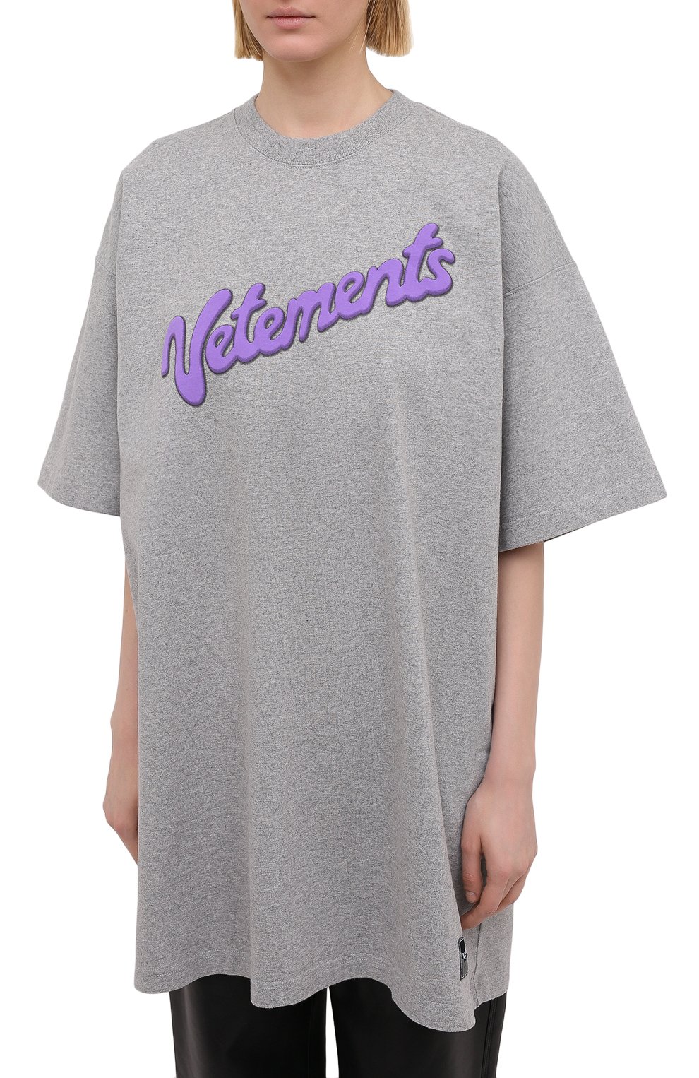 Хлопковая футболка VETEMENTS, арт. UE51TR760G 1614/W, фото 3
