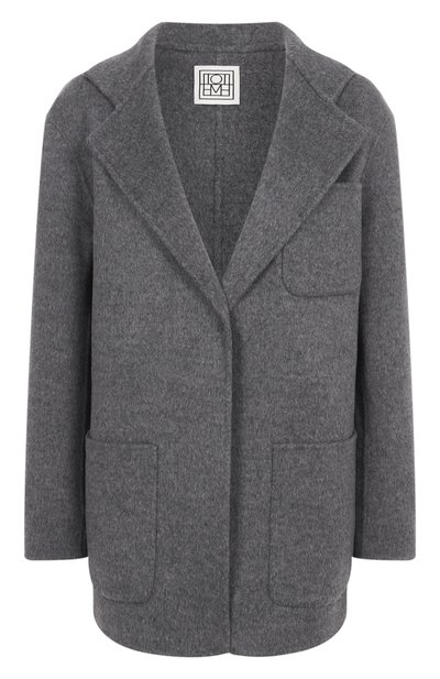 Шерстяное полупальто TOTEME, арт. 242-WR01613-FB0006, фото 1