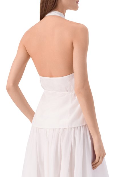 Топ из хлопка и шелка 12 STOREEZ, арт. 137107, фото 4