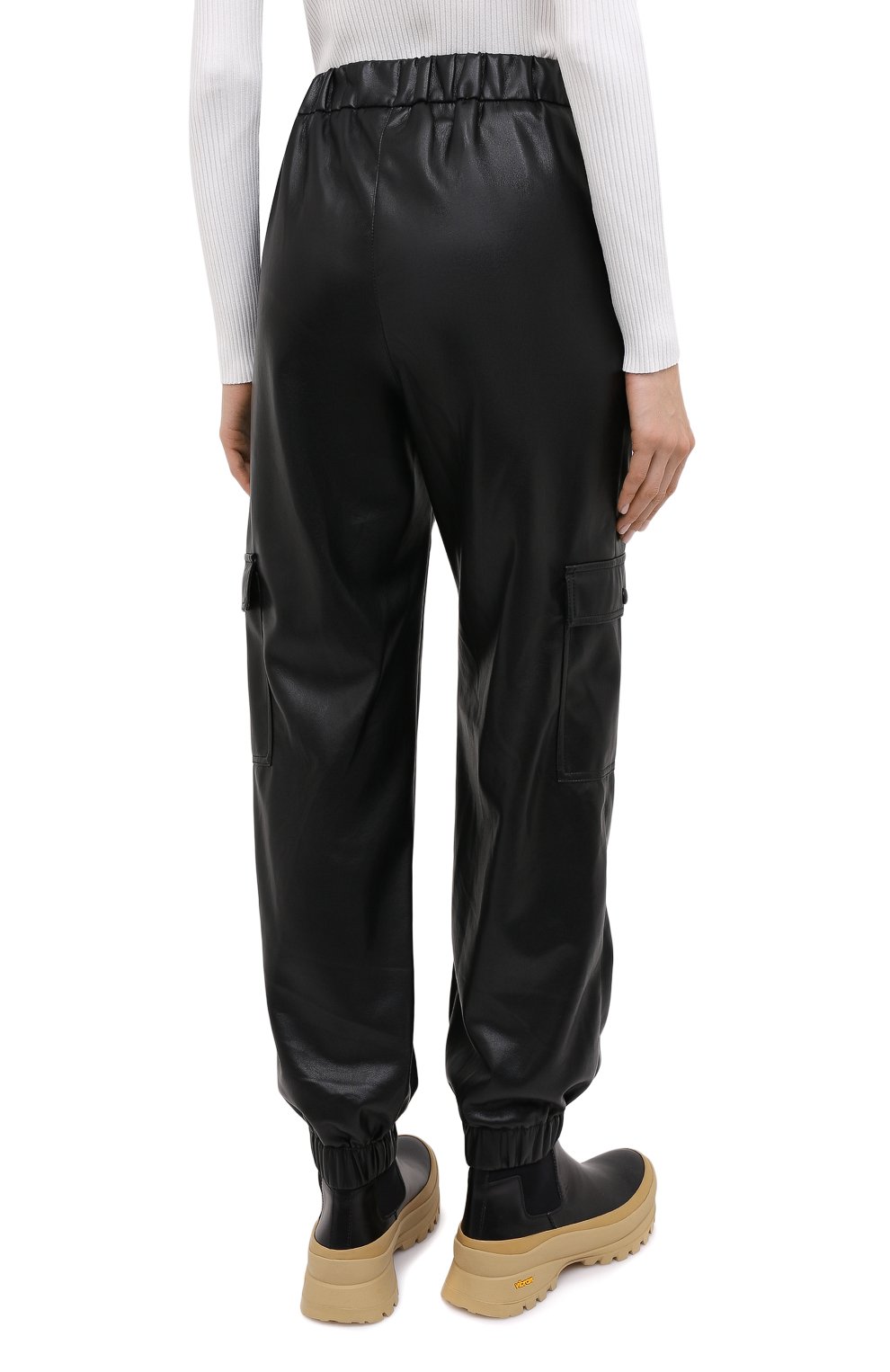 Джоггеры MSGM черного цвета по цене 46050 руб., арт. 2941MDP04 207652, фото 4 Джоггеры MSGM, арт. 2941MDP04 207652, фото 4