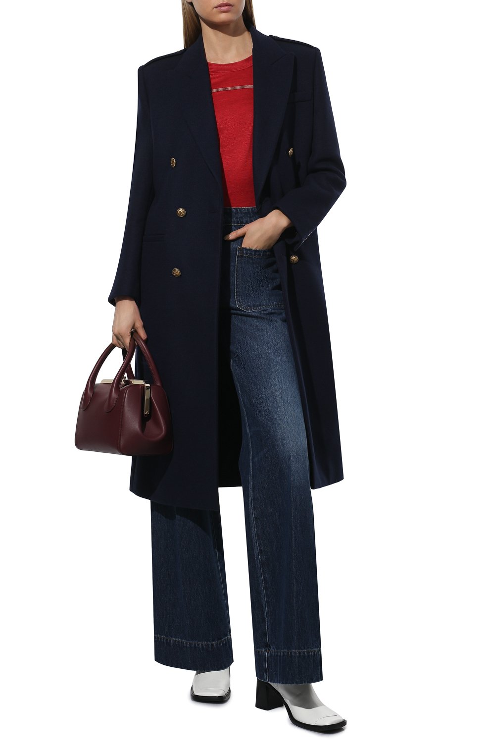 Футболка изо льна и шелка BRUNELLO CUCINELLI, арт. MF982BY500, фото 2