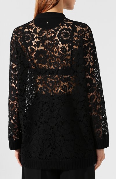 Кружевной кардиган VALENTINO, арт. SB3KA00F4RH, фото 4