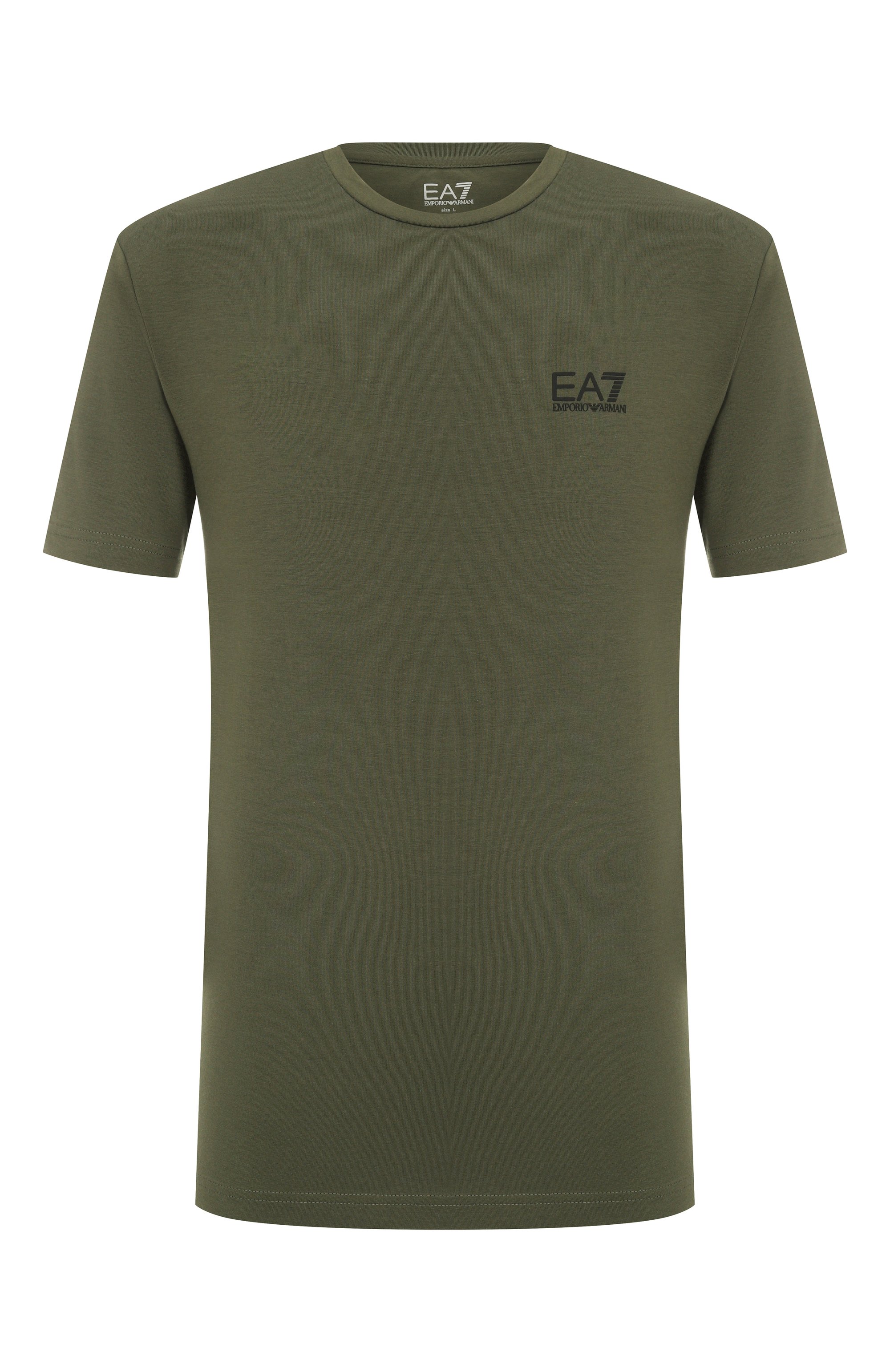 Хлопковая футболка EA7, арт. 8NPT26/PJVQZ, фото 1