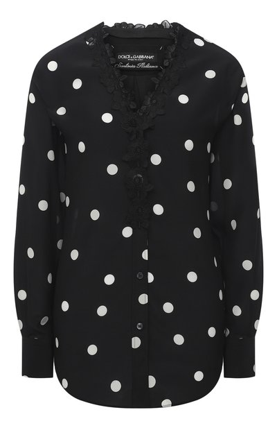 Женская шелковая блузка DOLCE & GABBANA, арт. J5AAQT/HS15T