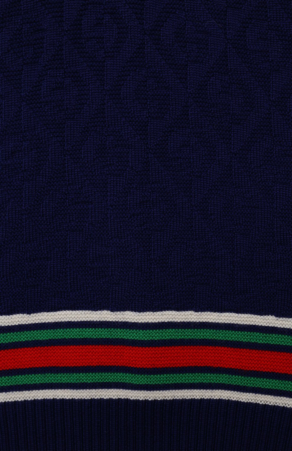 Свитер GUCCI синего цвета по цене 42850 руб., арт. 691914, фото 3 Свитер GUCCI, арт. 691914, фото 3