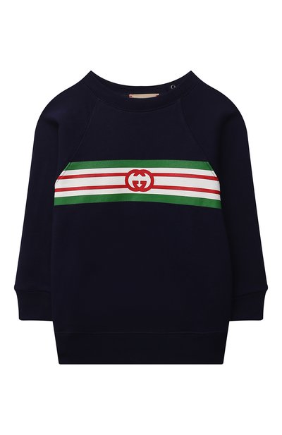 Хлопковый свитшот GUCCI, арт. 653687/XJDK7, фото 1