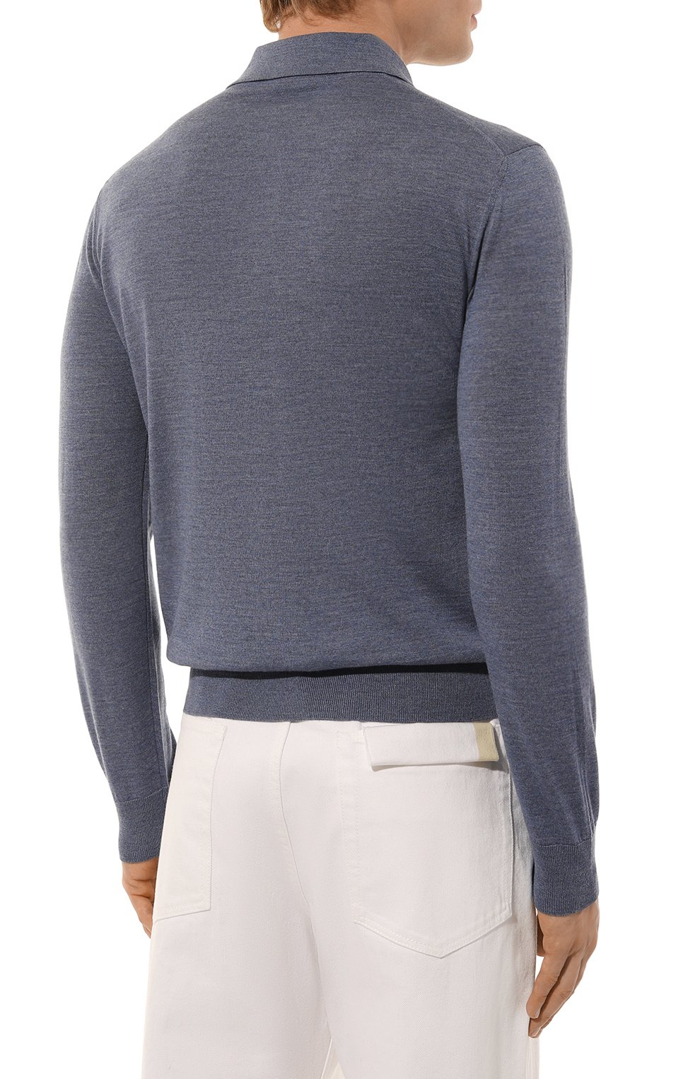 Шерстяное поло GIORGIO ARMANI, арт. 8NSF03/SM99Z, фото 4