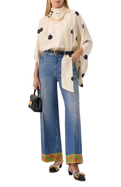 Джинсы VALENTINO, арт. 6B3DD18U94U, фото 2