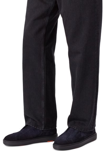 Замшевые кеды cleanic SANTONI, арт. MBCG21995NEAPGEL, фото 3